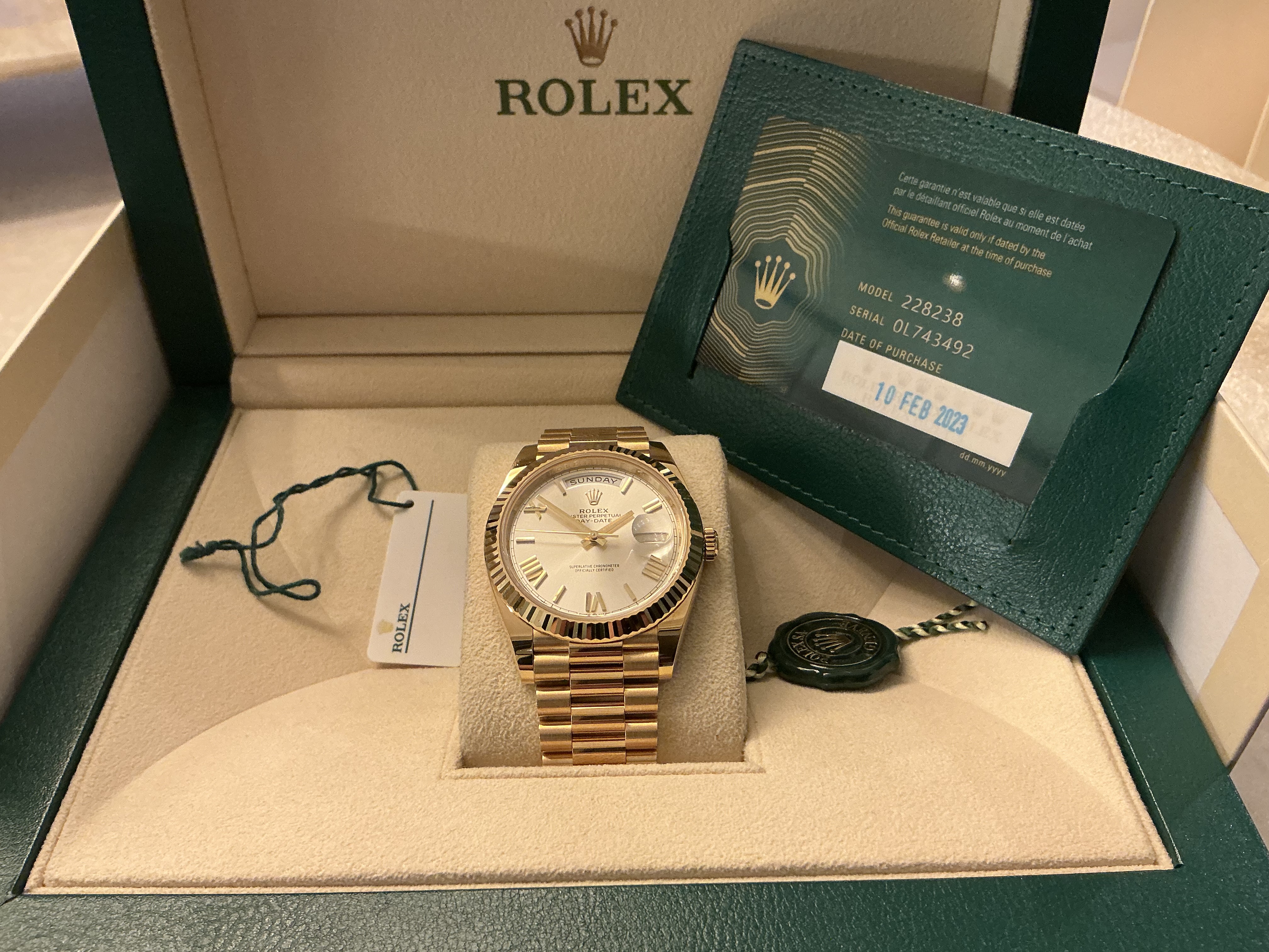 Rolex Day-Date Full Set 