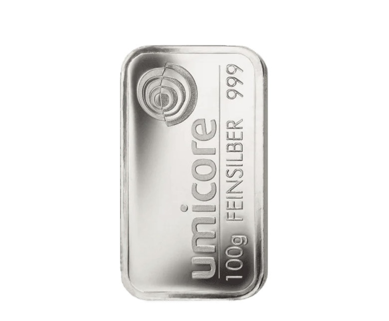 Baar Zilver 100 gram 